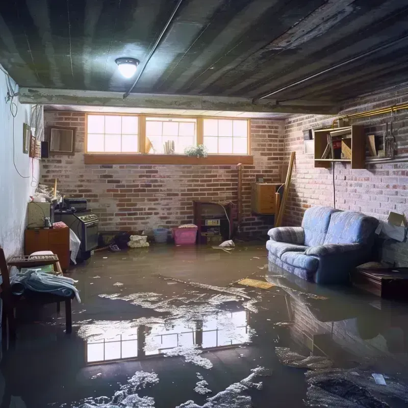 Flooded Basement Cleanup in Van Buren County, MI